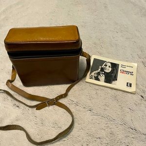 Vintage camera bag